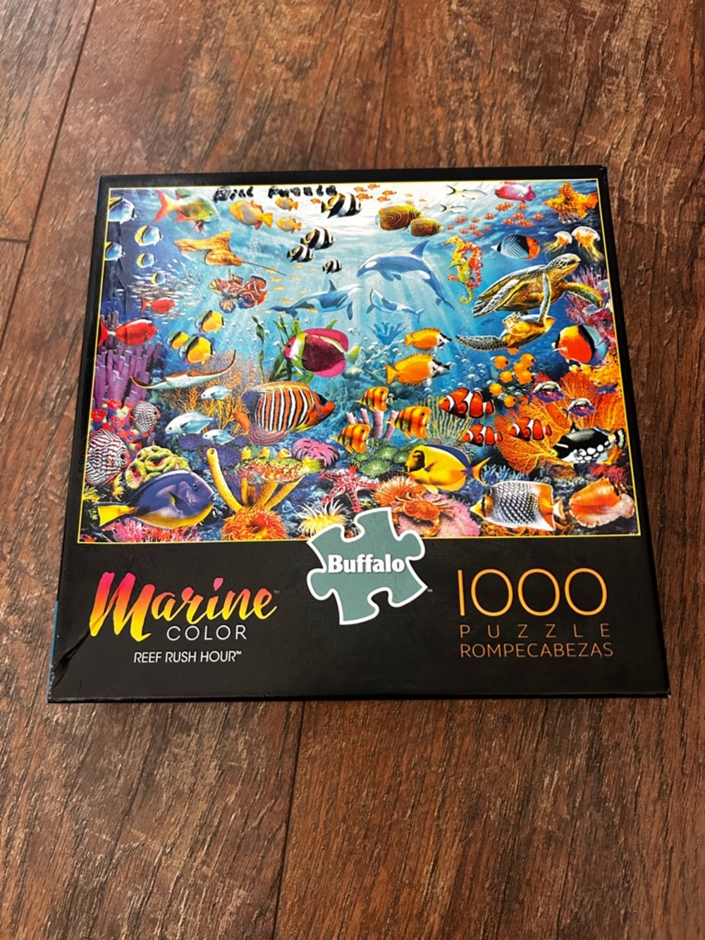 Vibrant marine life puzzle 1000 pieces